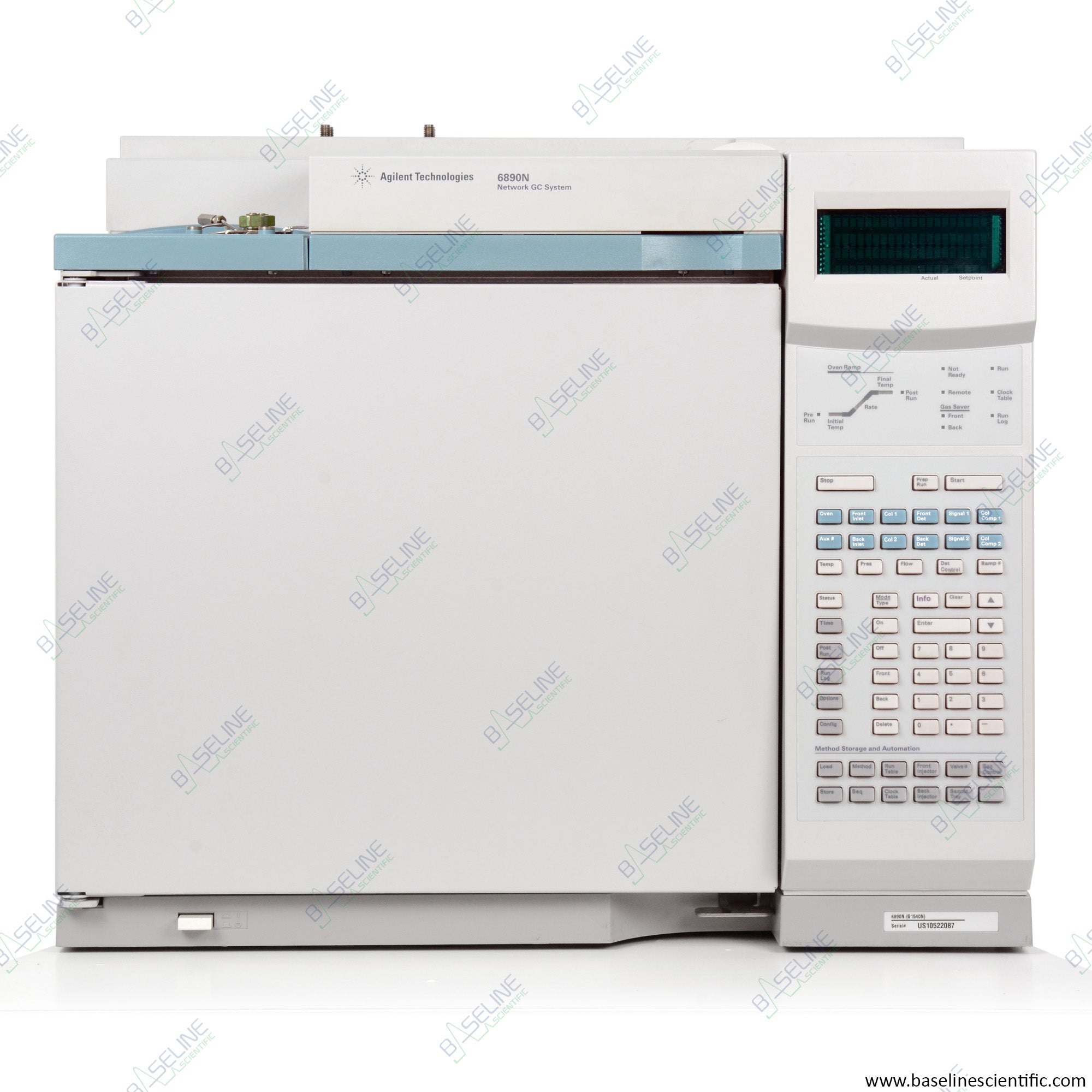 Agilent 6890N GC with Single PP And Single TCD image 0