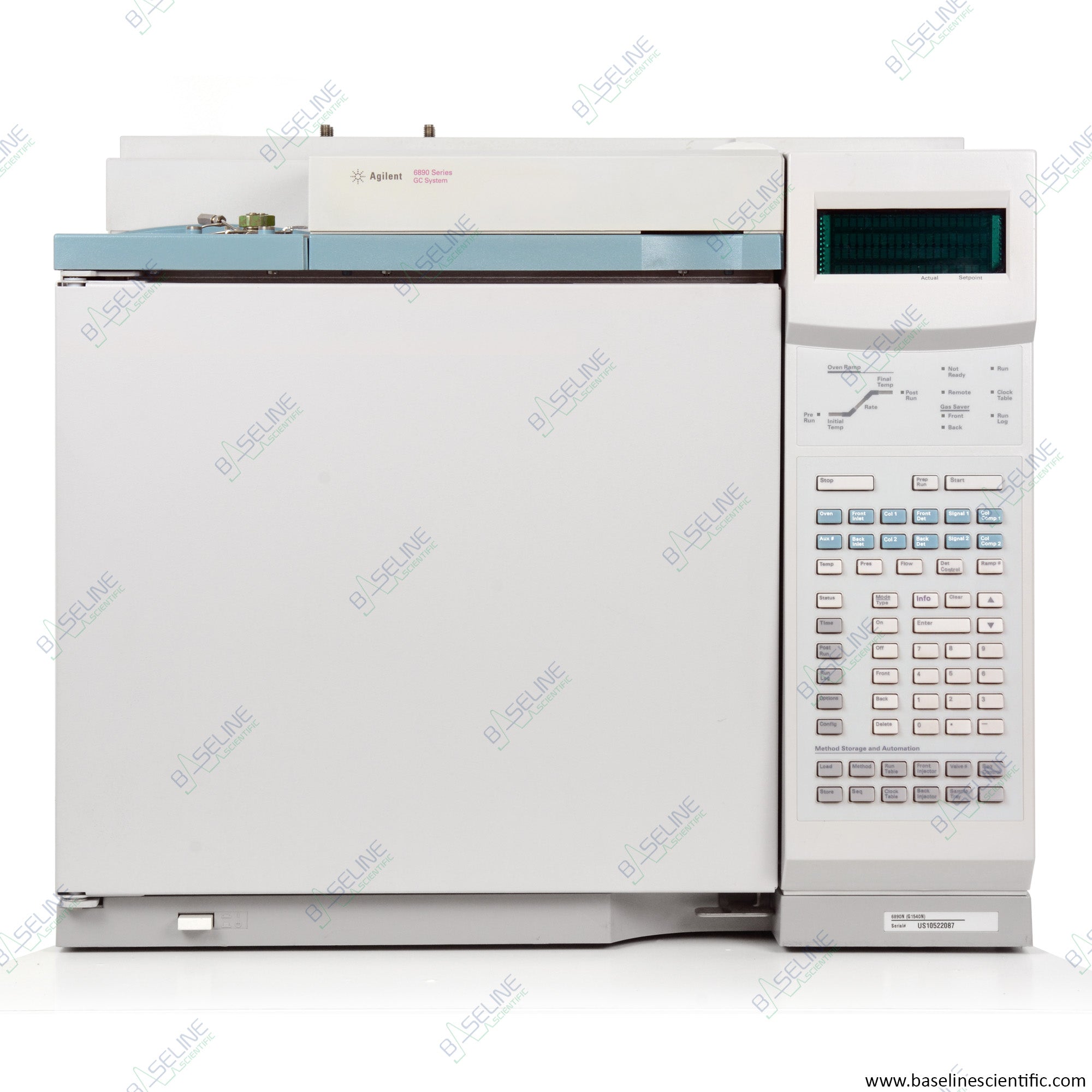 Agilent 6890 GC with PP SSL Inlet and TCD FID image 1