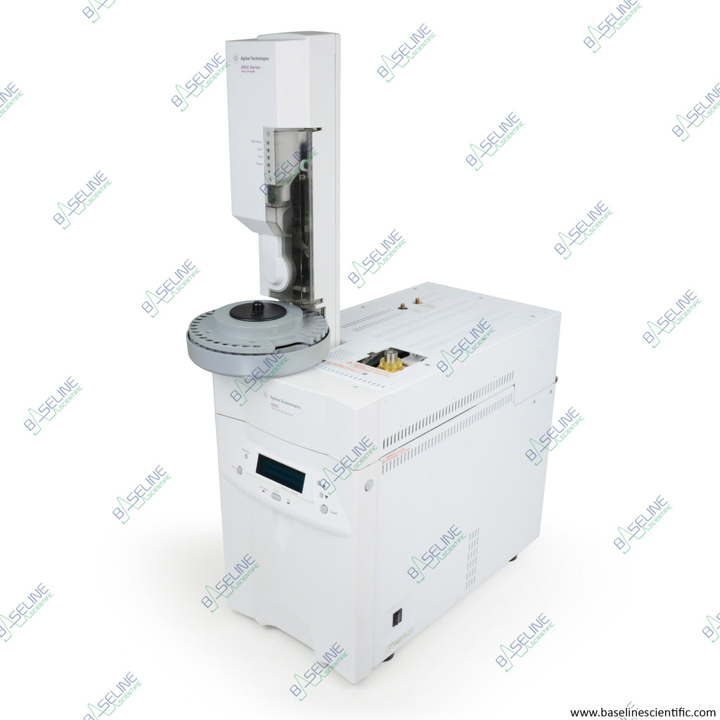 Agilent 6850 Series G2630A Network GC with PP and TCD Inlet and G2280A Autosampler image 1