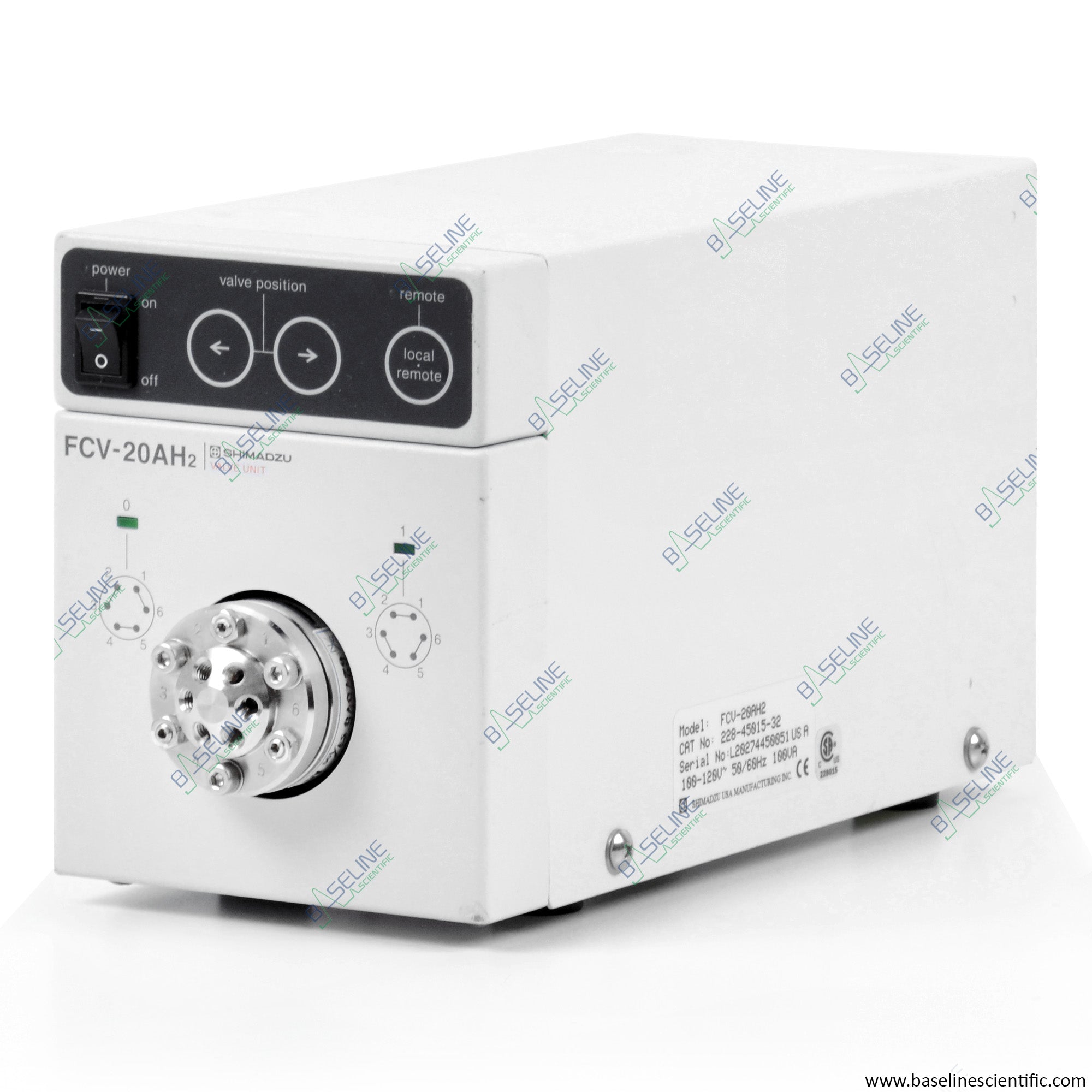Shimadzu FCV-20AH 2 Prominence High Pressure Switching Valve image 0