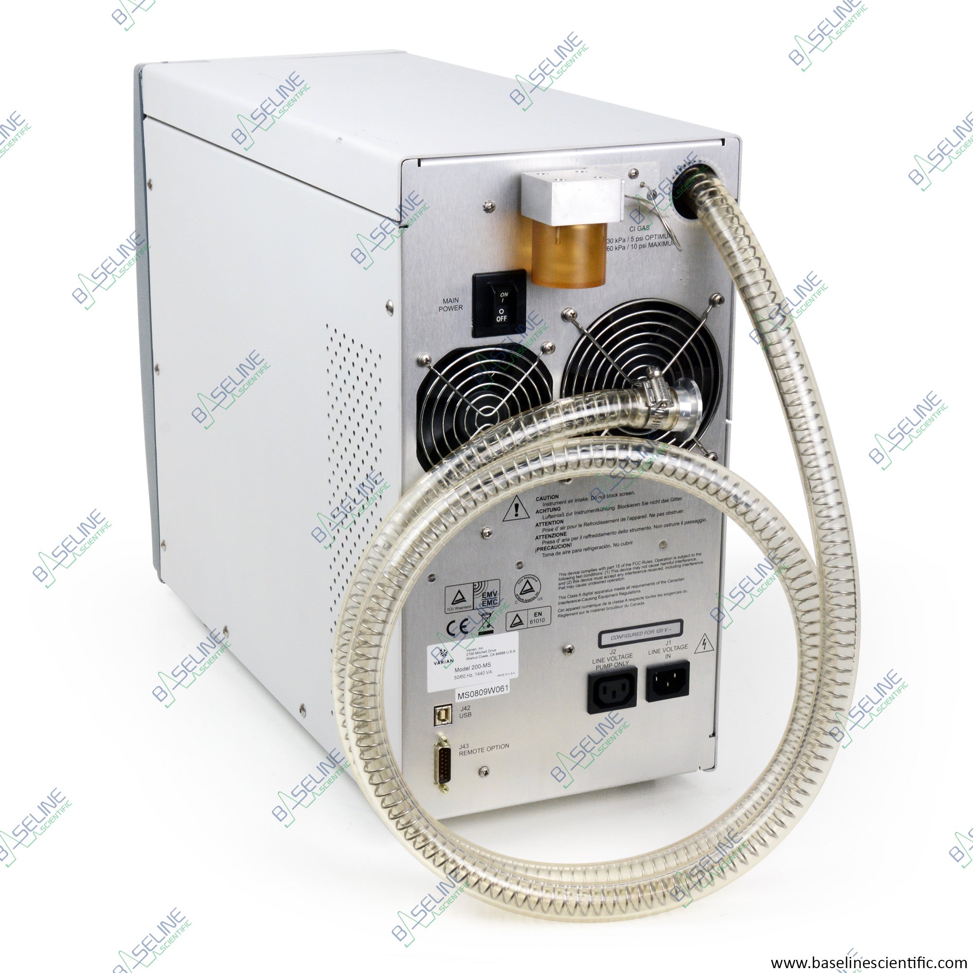 Varian 220-MS Ion Trap Mass Spectrometer image 3