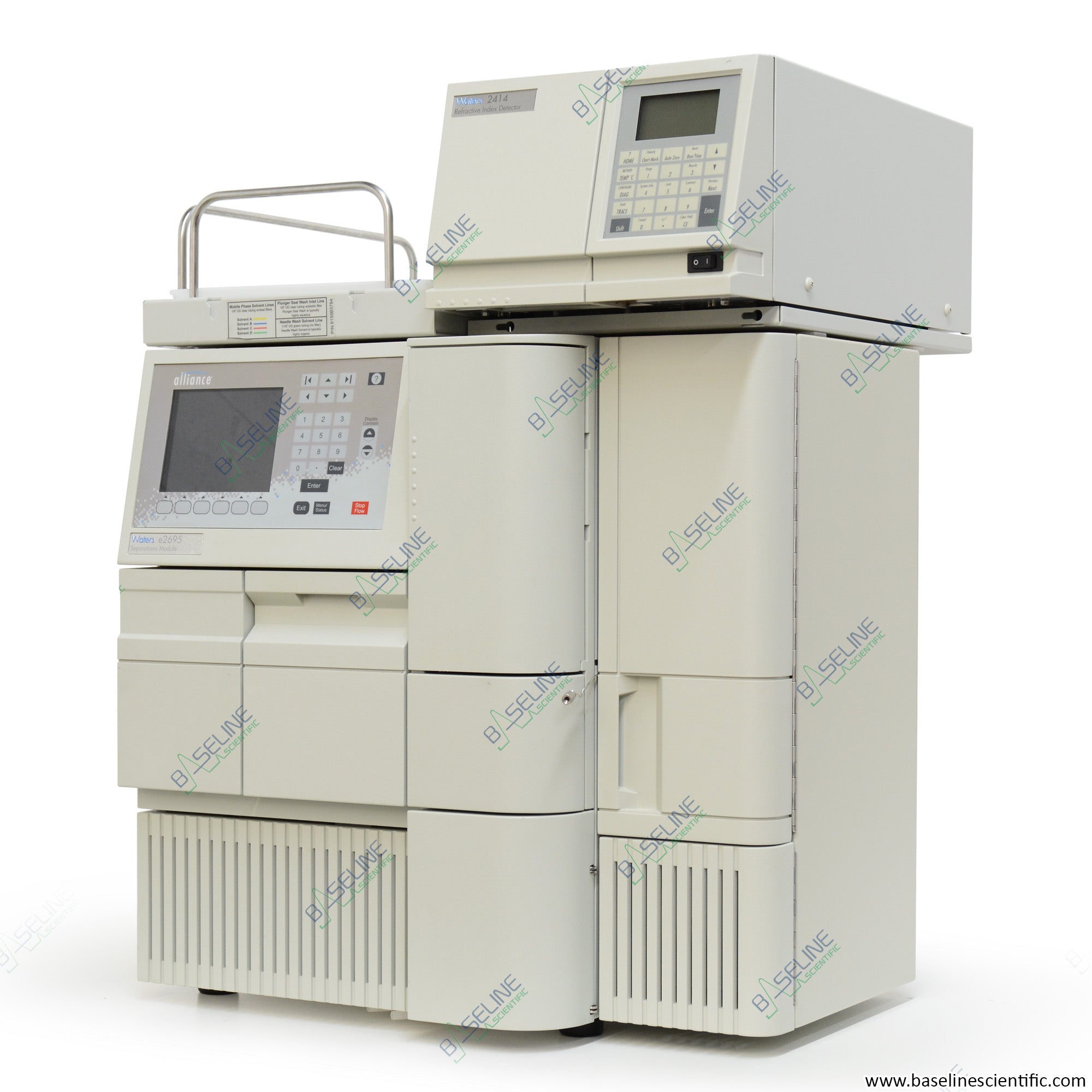 Waters Alliance e2695 and 2414 Refractive Index Detector image 0