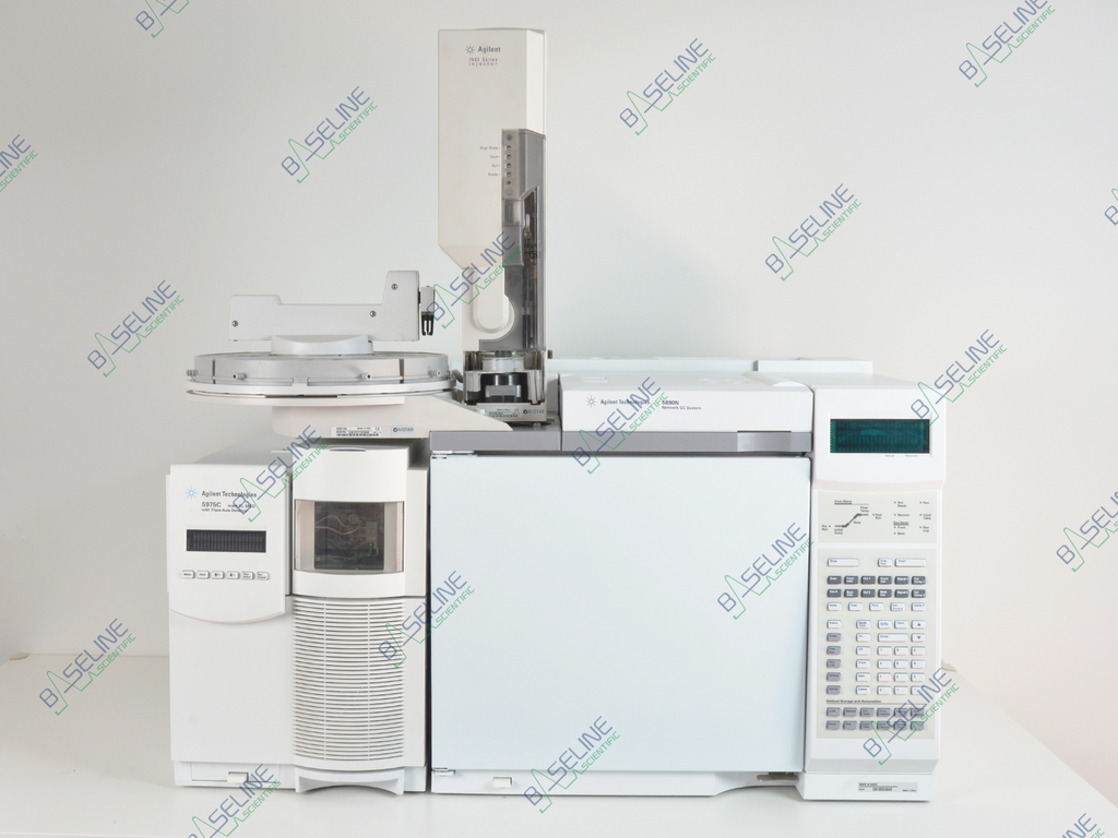 Agilent 6890N GC & 5975C Diffusion Pump & 7683 Autosampler image 0