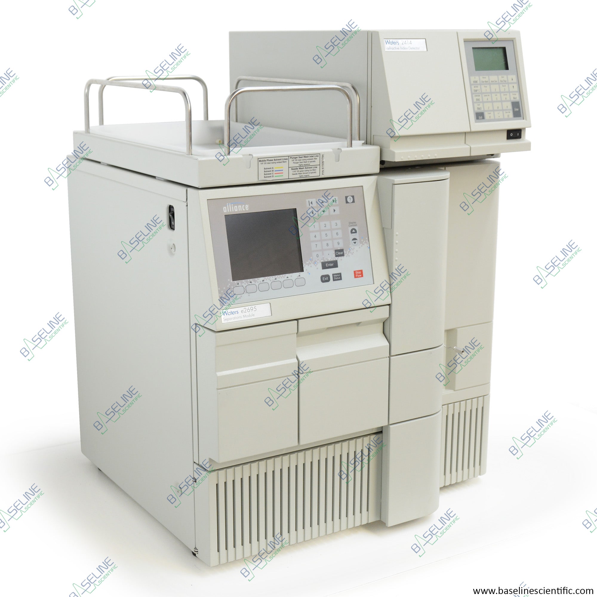 Waters Alliance e2695 and 2414 Refractive Index Detector image 1