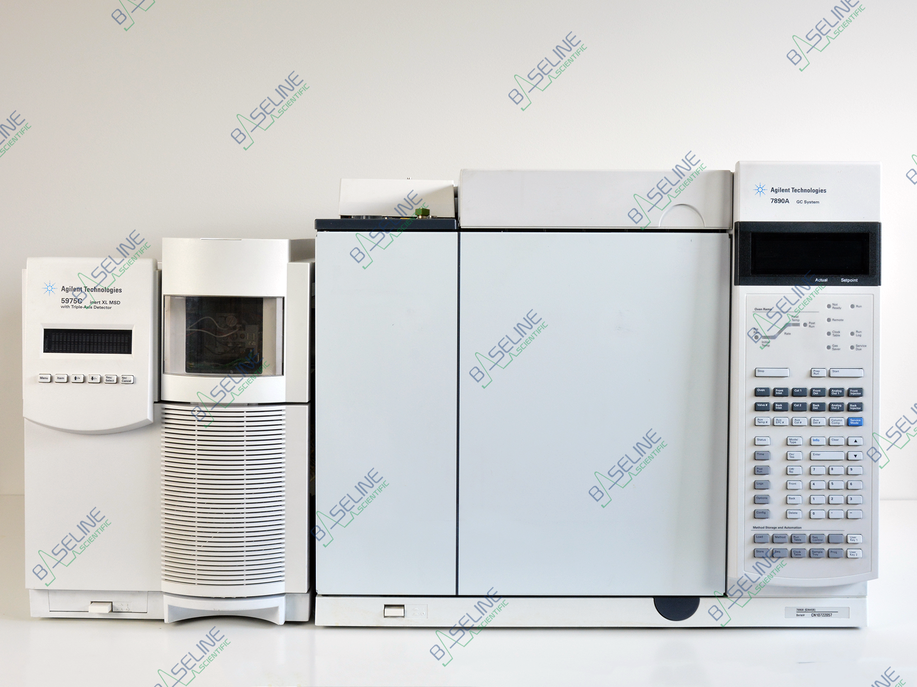 Agilent 7890A 5975C Diffusion Pump GCMS System image 0