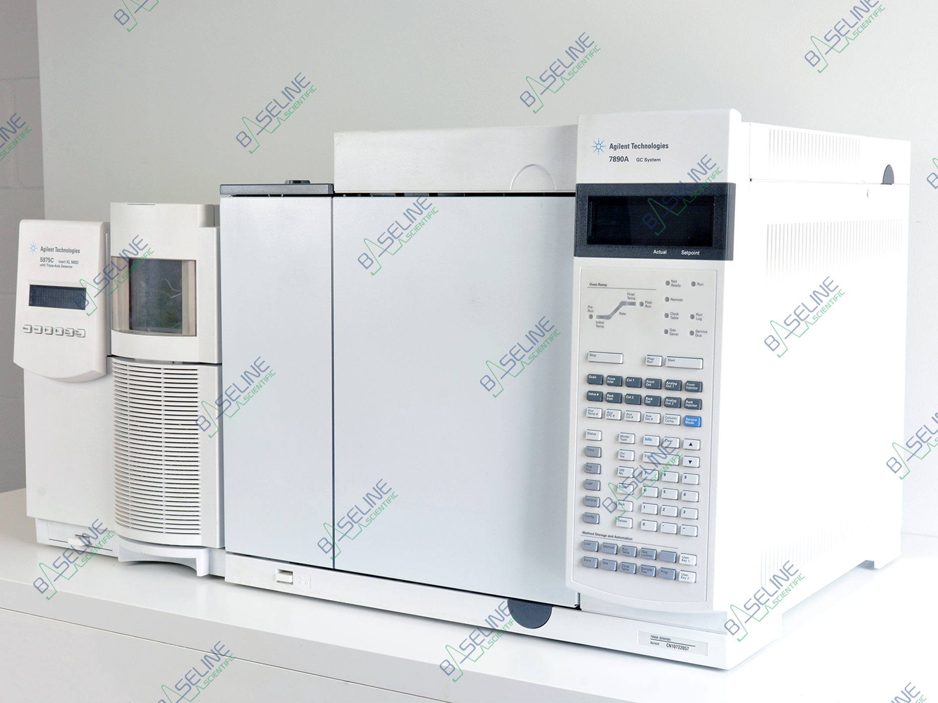 Agilent 7890A 5975C Diffusion Pump GCMS System image 2