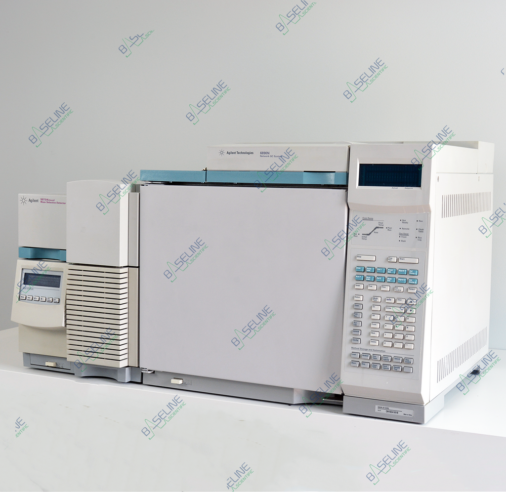 Agilent 6890N GC with 5973N MSD Diffusion Pump image 1