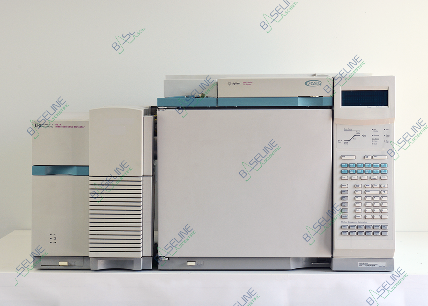 Agilent 6890 GC with 5973A MSD Performance Turbo Pump image 1