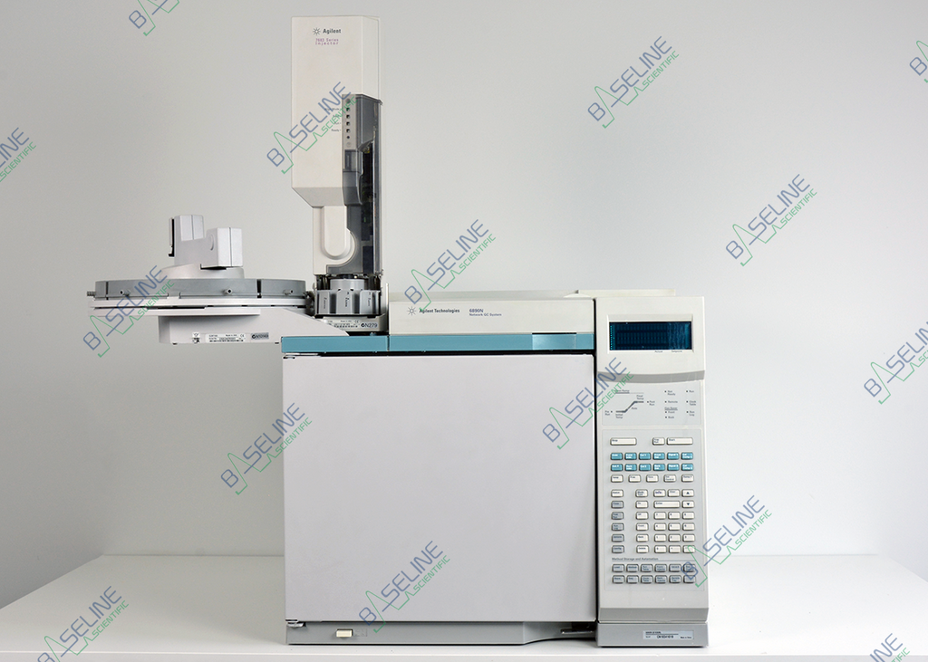 Agilent 6890N GC with Single SSL, FPD and 7683 Series Autosampler image 0