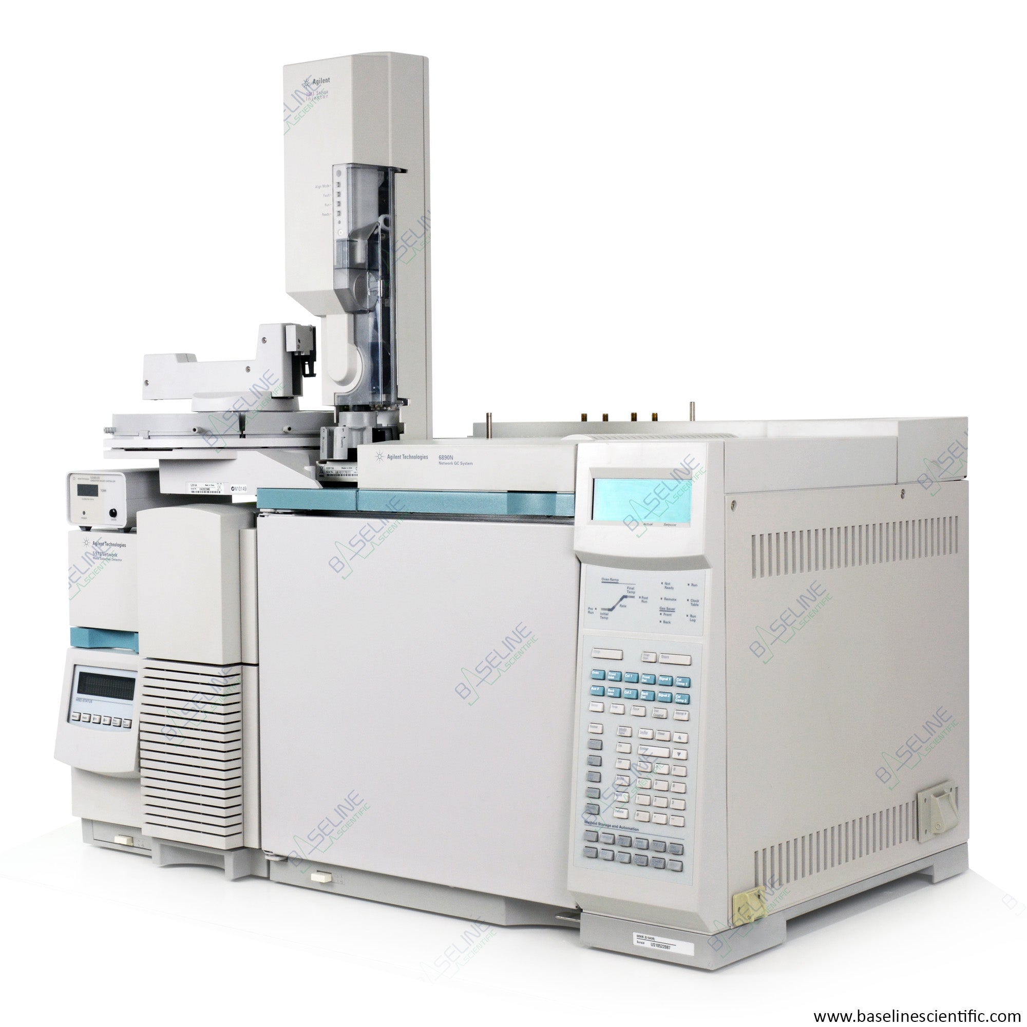 Agilent 6890N GC with 5973N MSD Performance Turbo and 7683 Autosampler image 0