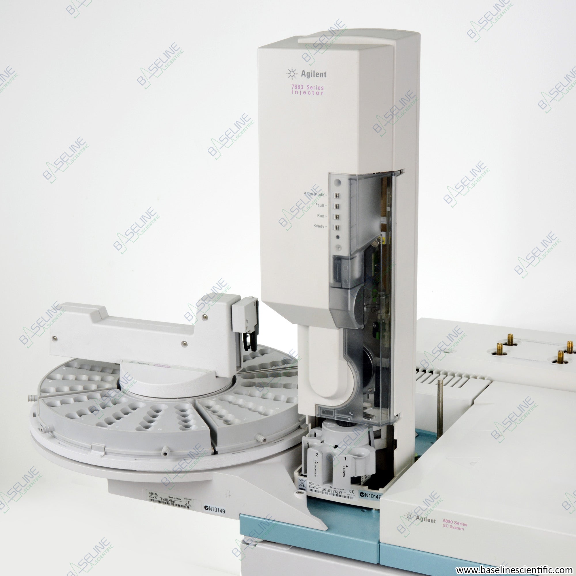 Agilent 6890 GC with Single SSL FID and 7683 Series Autosampler image 2
