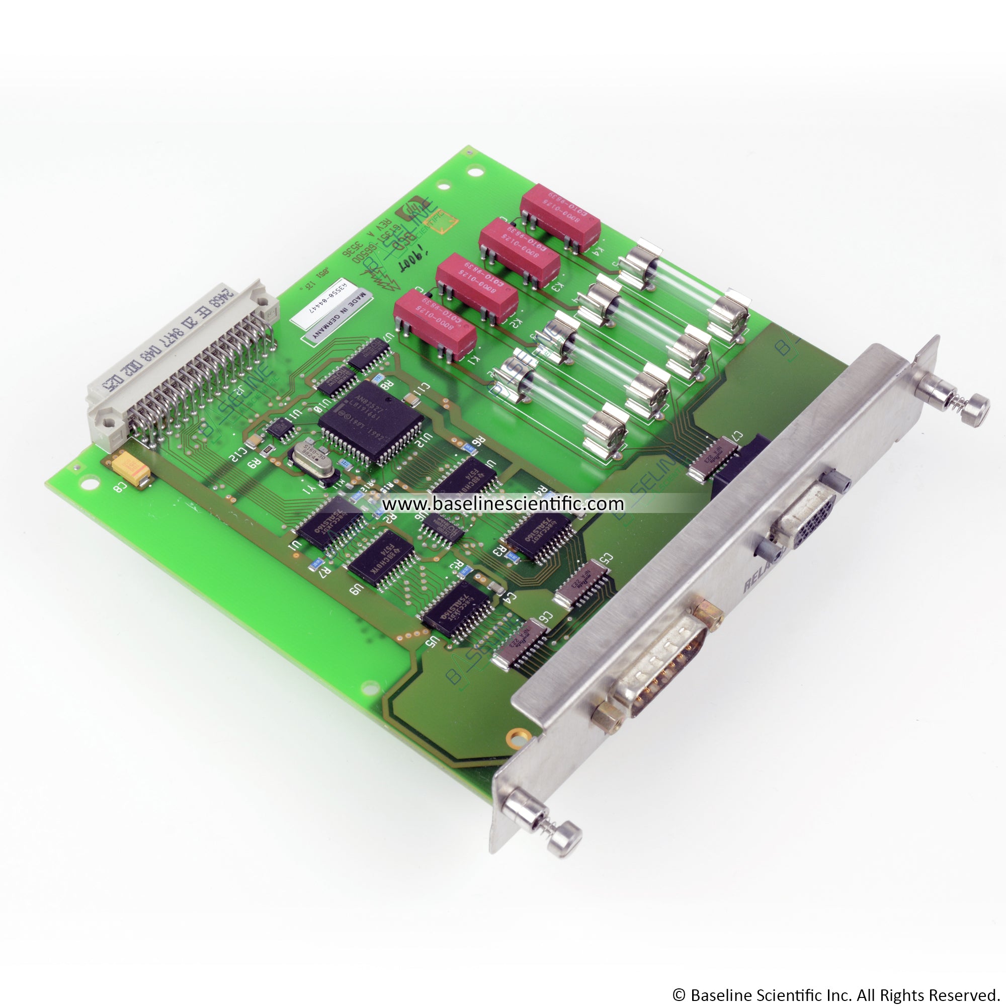 Agilent 1100 HPLC G1351-66500 Relay Contacts Board BCD Card Fully Tested image 0