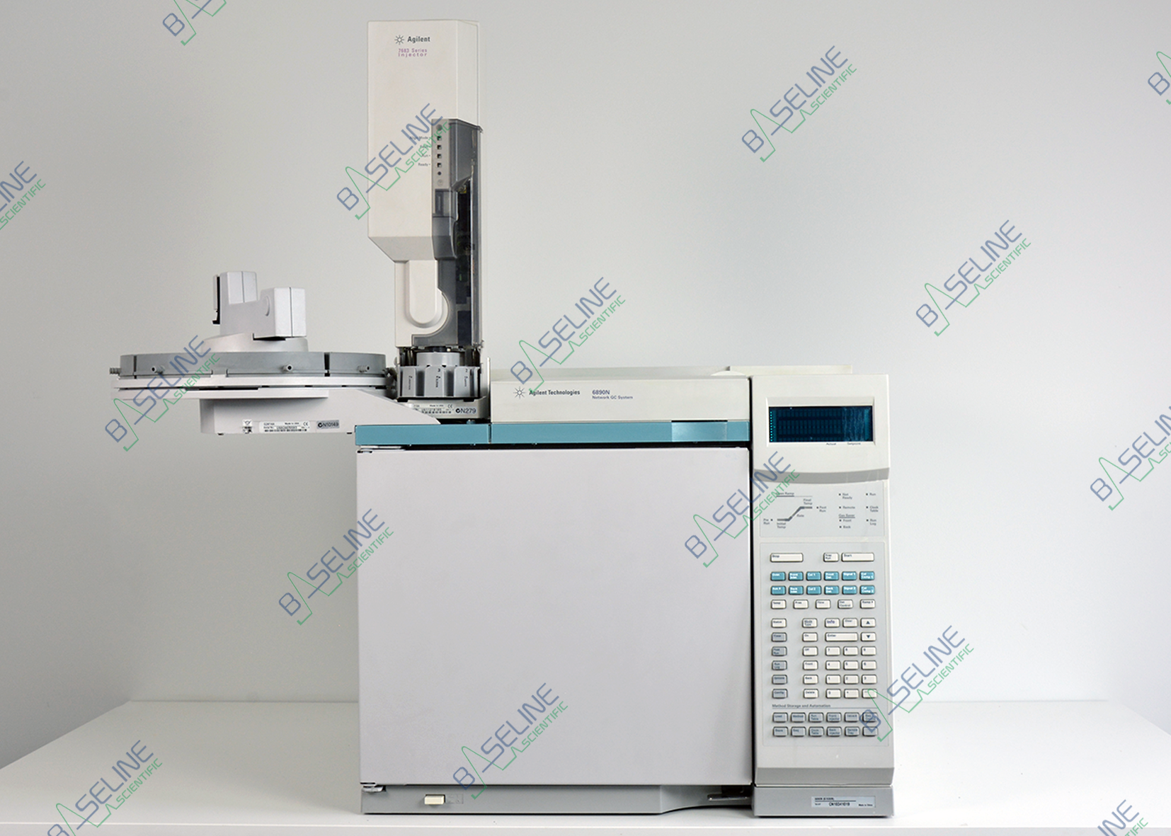 Agilent 6890N GC with Single SSL, FID and 7683 Series Autosampler image 3